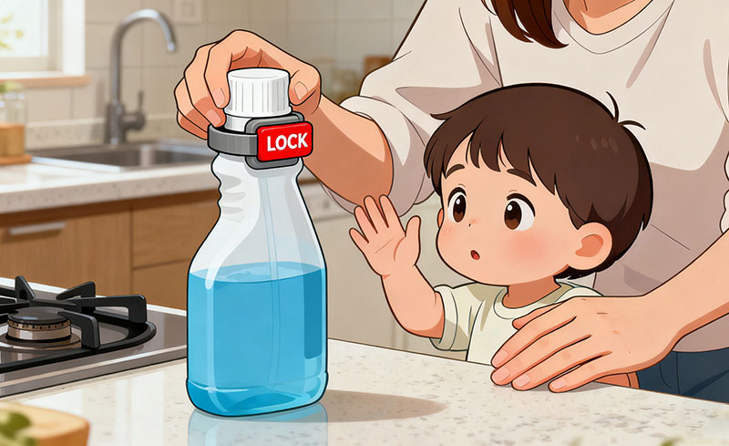 家清产品儿童安全锁 给孩子一道防误触保护